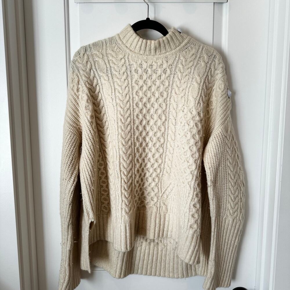 Zadig & Voltaire cream sweater women size large